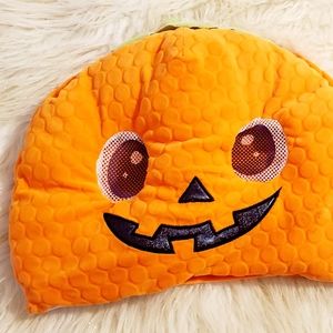 Pumpkin Head Mask Costume Halloween Adult Kids Child